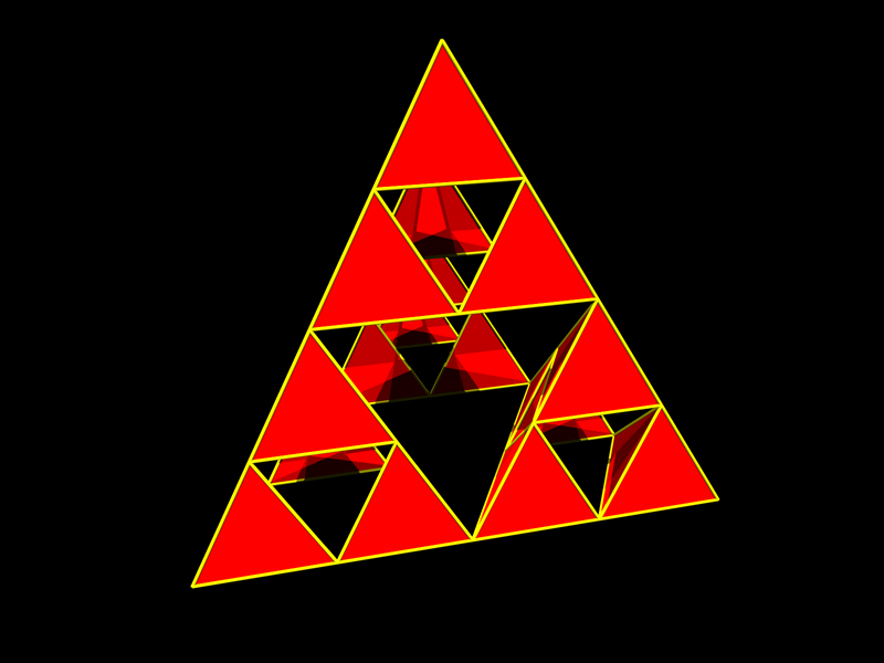 Sierpinski Gasket Step 2